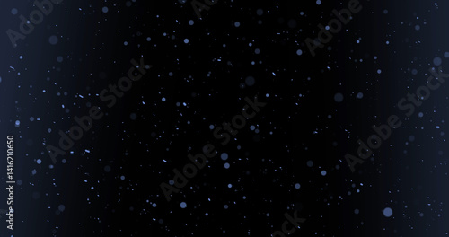 Subtle Gold dust particle background overlay realistic light dust effect in black. Air overlay small dust dirt flying shimmering real-like particles fairy fantasy transparent atmosphere overlay fx.