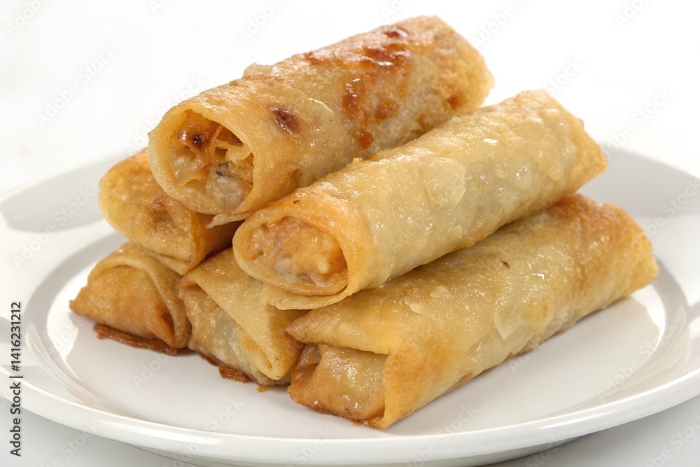 Crispy Golden Spring Rolls A Delicious Asian Appetizer Crispy Golden Spring Rolls A Delicious Asian Appetizer