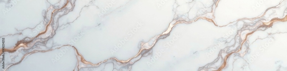 Fototapeta premium Pristine marble surface with intricate details , texture, white