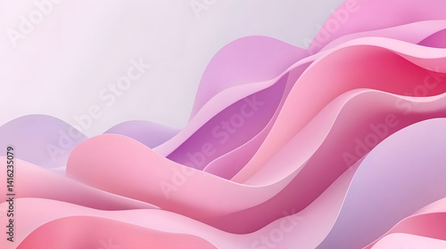 Flowing pink purple abstract background