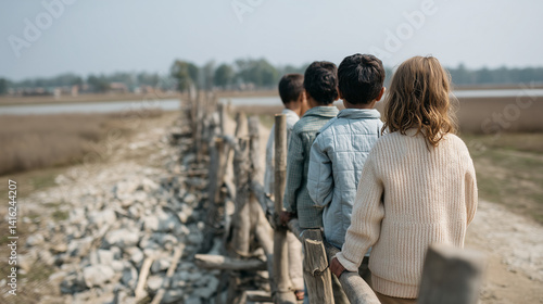 Children Stroll: A candid p...