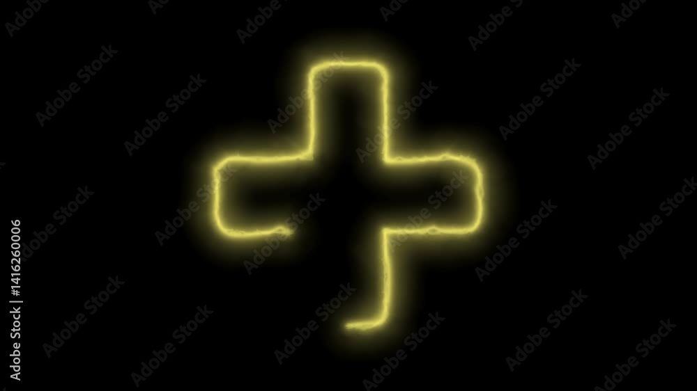 universal web icon neon animation universal web icon neon animation