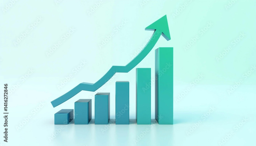 Increasing Bar Chart Icon with Red Downward Arrow
Increasing Bar Chart Icon with Red Downward Arrow