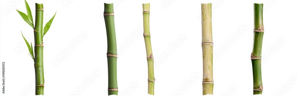 Obraz premium Diverse Bamboo Stalks