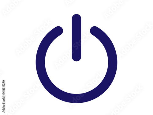 電源のマーク（電源ボタン）