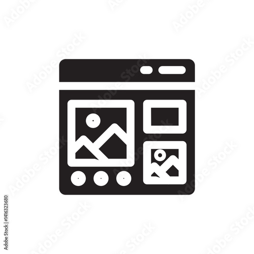 Free Download digital advertising poster glyph - GFXLoad