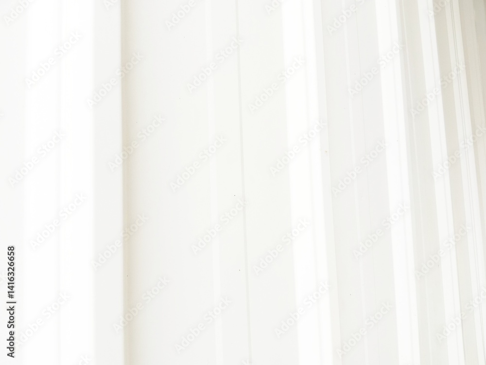 Obraz premium white curtain background