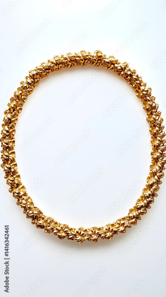 Gold Picture Frame isolated on white background Gold Picture Frame isolated on white background