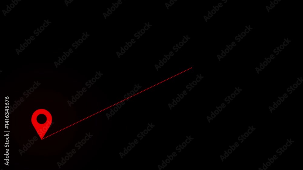 location icon animation, GPS icon. Black and white color location icon animation on black background. GPS map icon animation. location icon animation, GPS icon. Black and white color location icon animation on black background. GPS map icon animation.