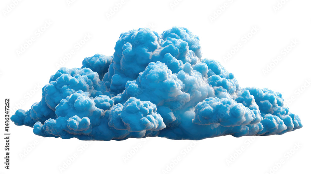 Blue cloud, fluffy in the sky: The beautiful blue cloud, puffy and floating effortlessly in the open sky. Illustrating the serene and pure atmosphere, conveying a sense of tranquility. Blue cloud, fluffy in the sky: The beautiful blue cloud, puffy and floating effortlessly in the open sky. Illustrating the serene and pure atmosphere, conveying a sense of tranquility.