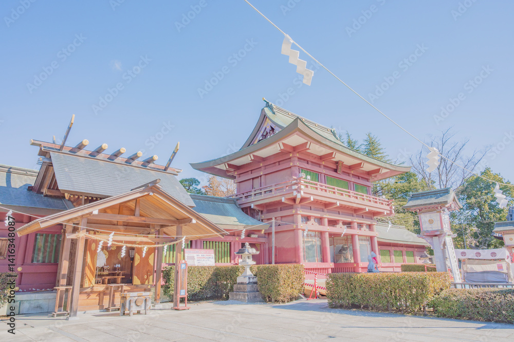 Obraz premium 茨城 笠間稲荷神社