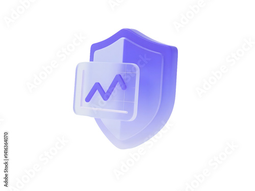 blue folder icon isolated on white