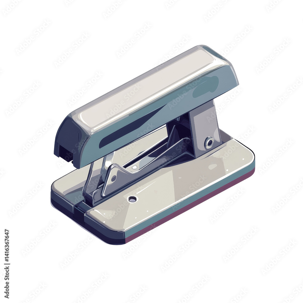 Isometric Stapler Illustration, Isolated on Transparent Background, Graphic Design, Office Supplies, Stationery, Stapler, illustration Isometric Stapler Illustration, Isolated on Transparent Background, Graphic Design, Office Supplies, Stationery, Stapler, illustration