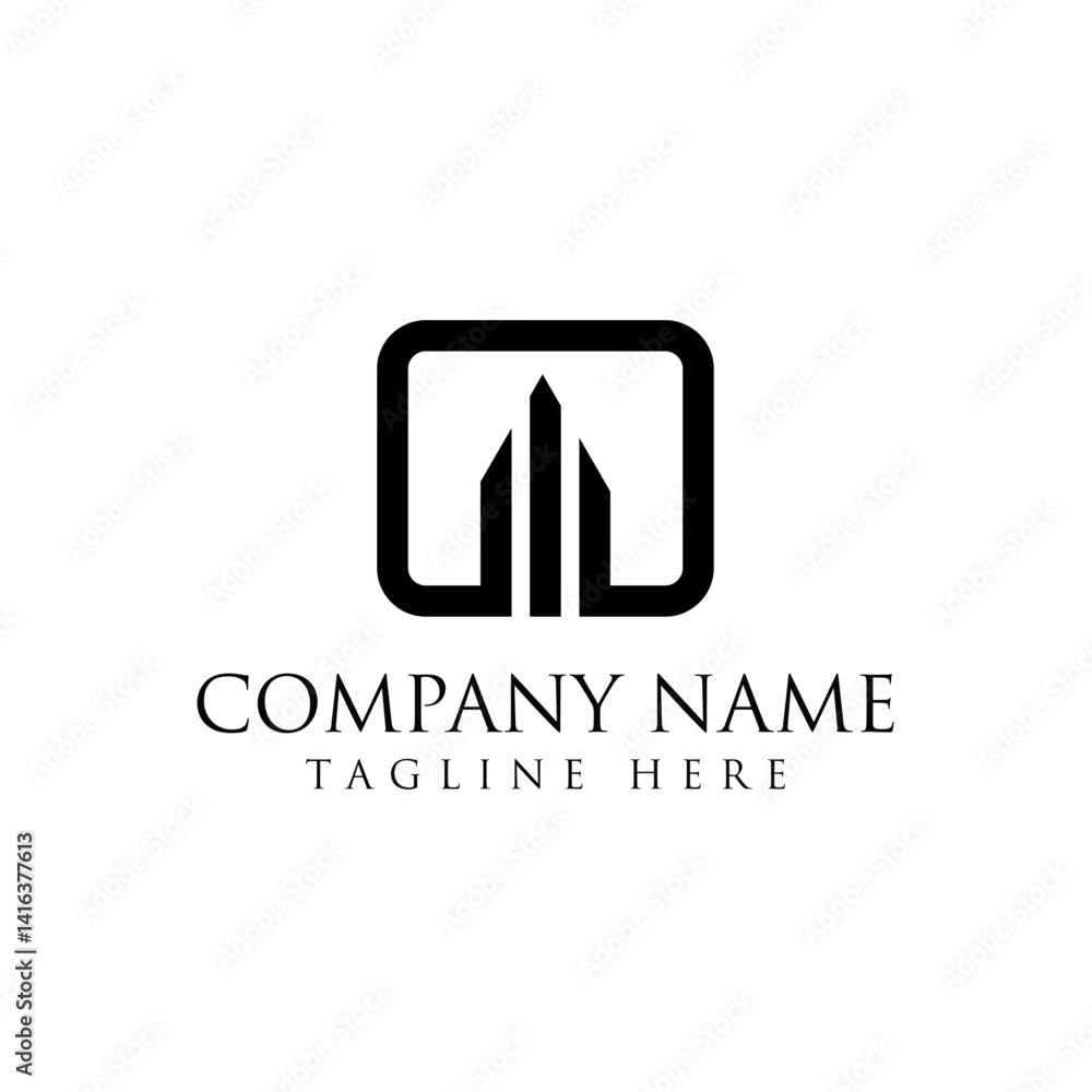 Obraz premium Real Estate logo design