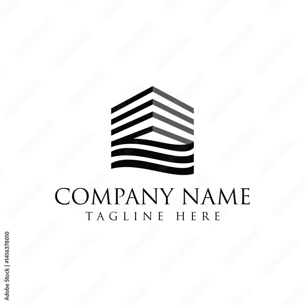 Fototapeta premium Real Estate logo design