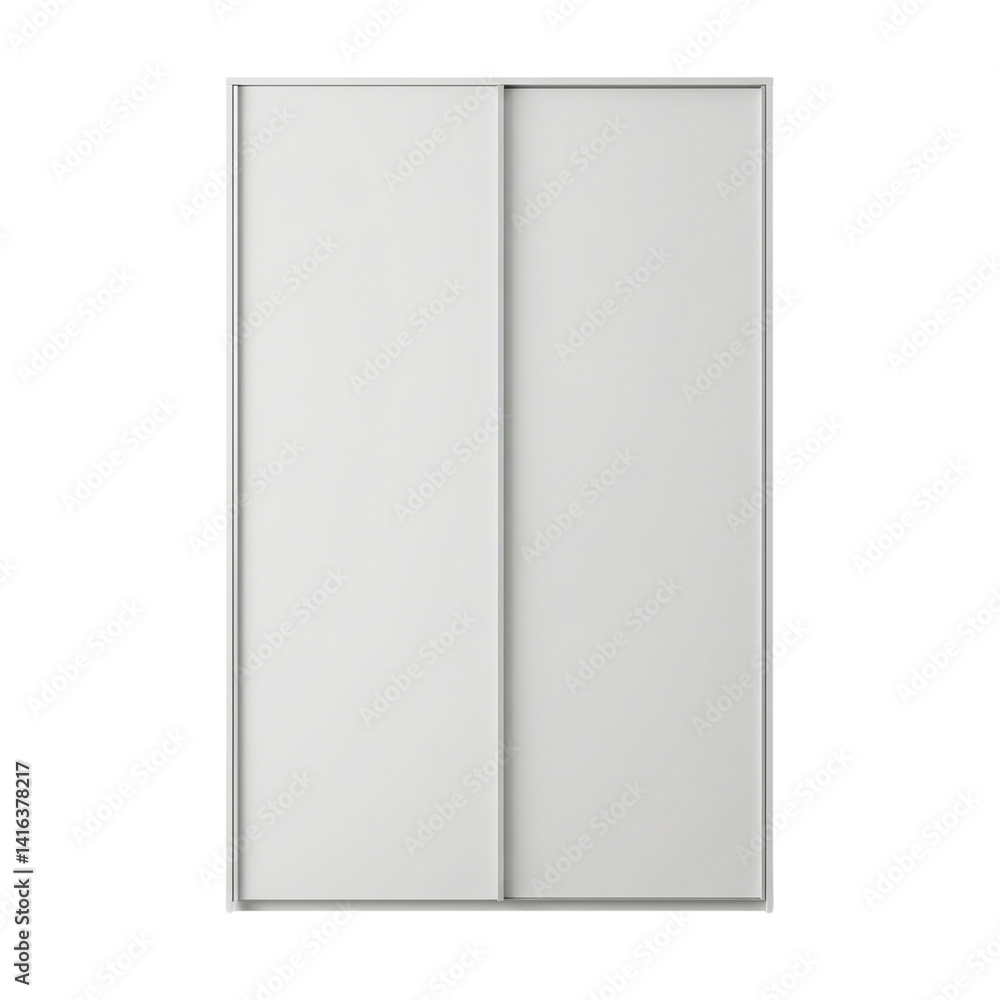 Minimalist White Wardrobe Cabinet with Sliding Door and Transparent Features Minimalist White Wardrobe Cabinet with Sliding Door and Transparent Features