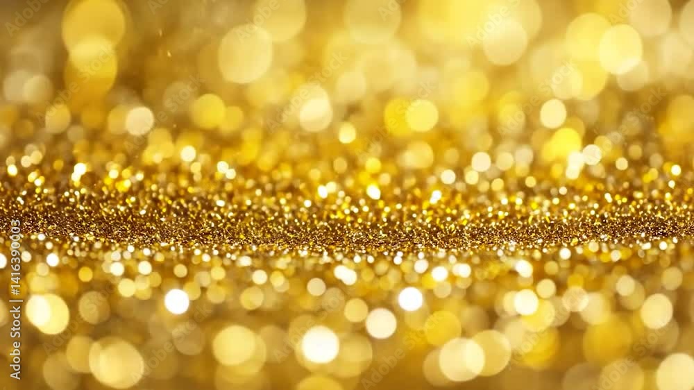 Golden glittering backdrop Golden glittering backdrop