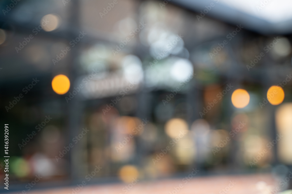 Blur cafe coffee with bokeh backgroundA beautiful, modern cafe with wooden tables, bright lights, and a vintage design creates a cozy, relaxing lifestyle space. Blur cafe coffee with bokeh backgroundA beautiful, modern cafe with wooden tables, bright lights, and a vintage design creates a cozy, relaxing lifestyle space.