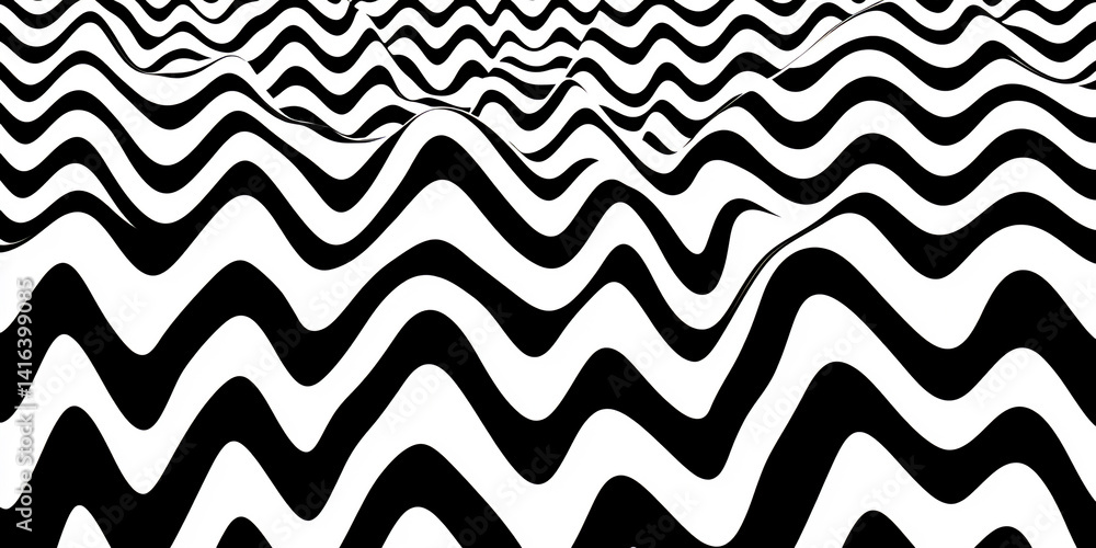 abstract op art visual beats frequency black and white abstract op art visual beats frequency black and white