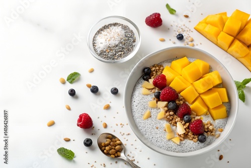 Top Angle 8K Food Shot for Advertisements