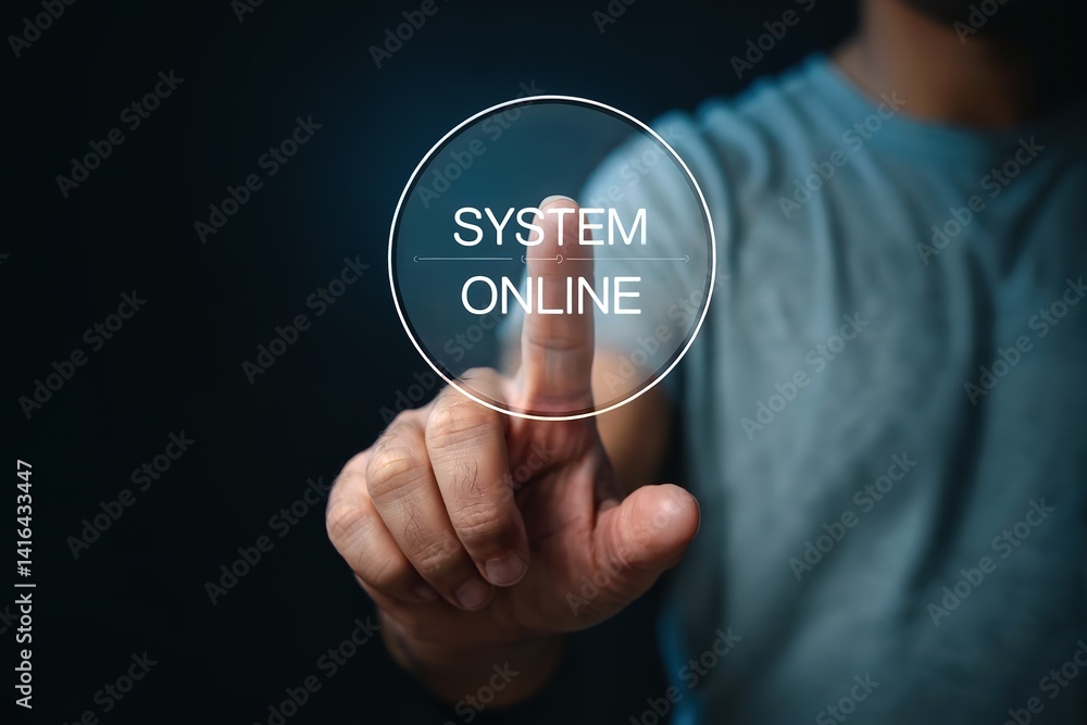 Finger touching Finger touching