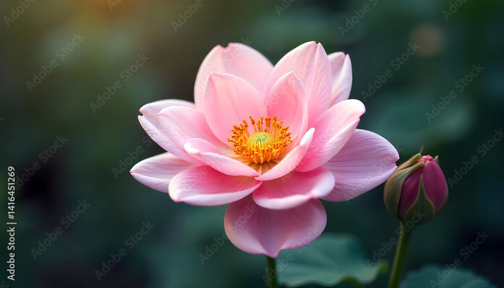 Pink Lotus in Full Bloom Pink Lotus in Full Bloom