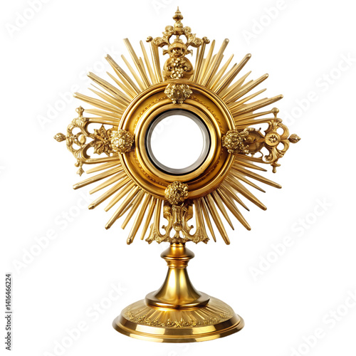 Sacred Monstrance: A Symbol of Catholic Faith and Worship