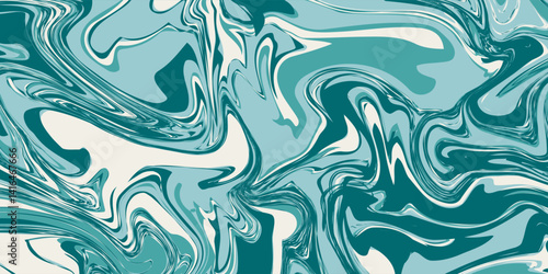 Groovy hippie 70s backgrounds. Waves, swirl, twirl pattern