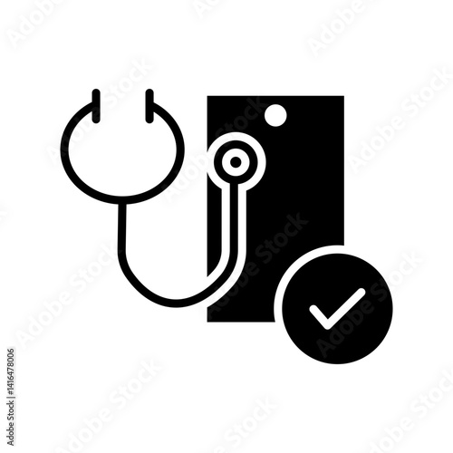 Digital health glyph