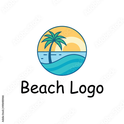 Wallpaper Mural Beach Logo Torontodigital.ca