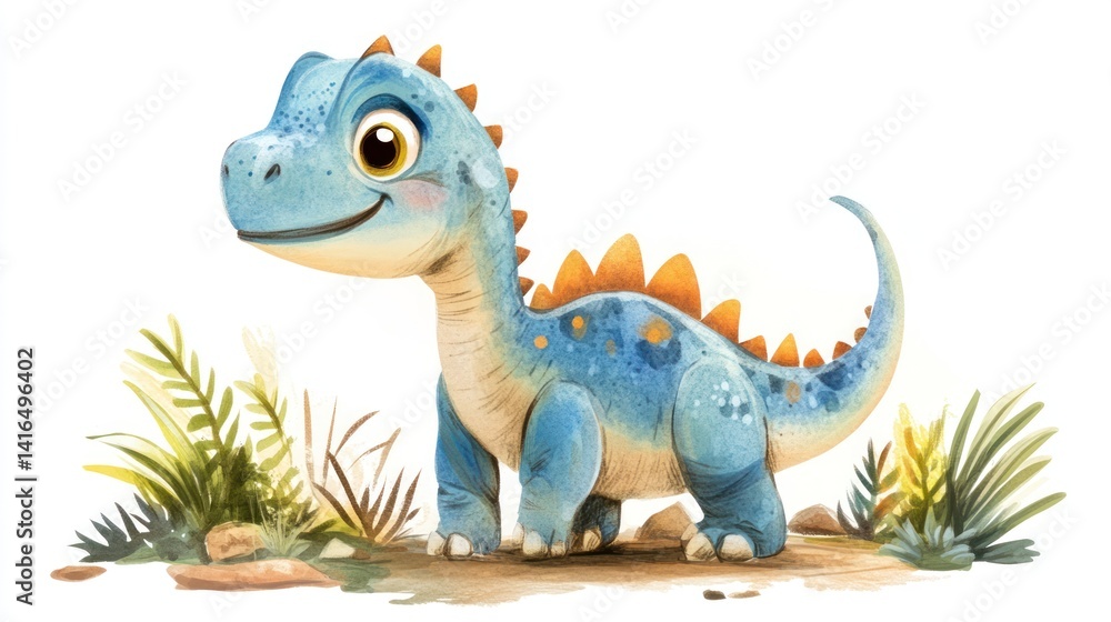 Cute dinosaur illustration (39) Cute dinosaur illustration (39)