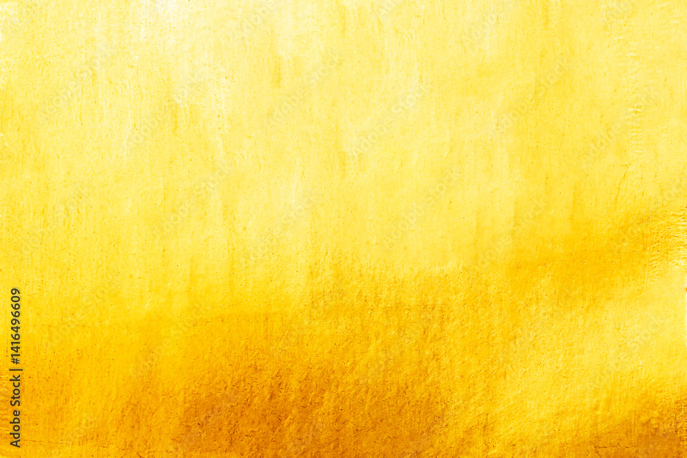 Gold abstract background or texture and gradients shadow horizontal shape