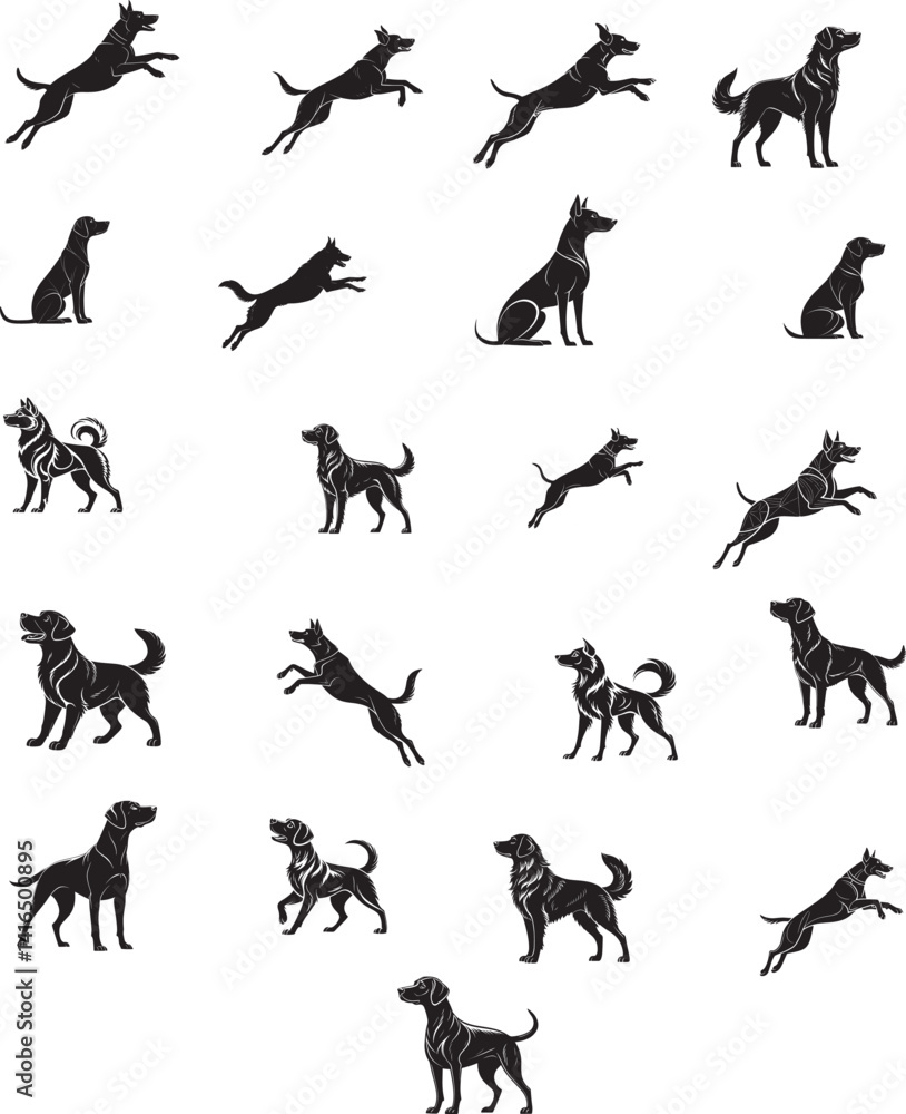 Fototapeta premium Dog vector file 