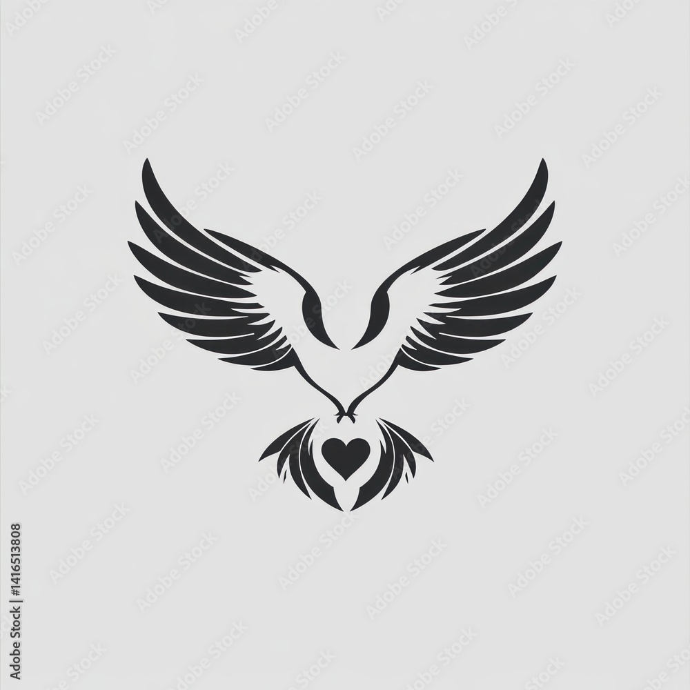 Fototapeta premium Wings of Love