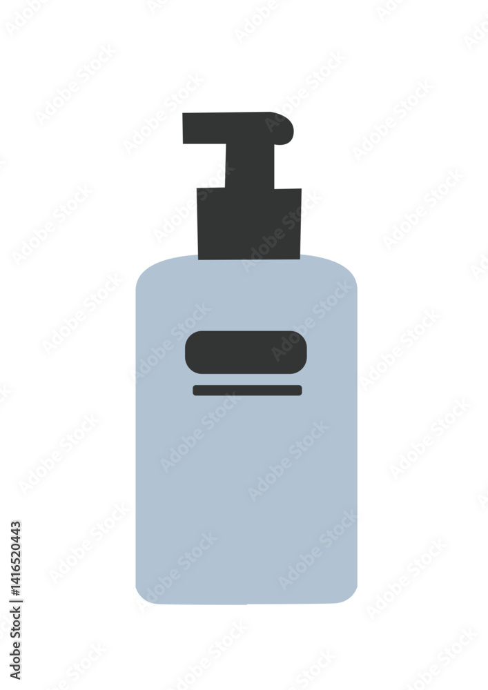black plastic bottle black plastic bottle
