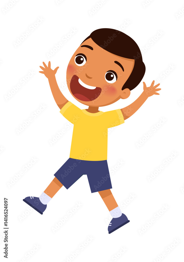 Little Asian boy with strong anger expression, waving his arms angrily. Clenched fists and wide open mouth expressing rage.
Cartoon character illustration Little Asian boy with strong anger expression, waving his arms angrily. Clenched fists and wide open mouth expressing rage.
Cartoon character illustration