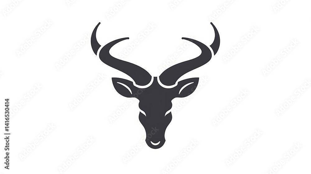 modern_markhor_head_icon_with_minimalist_features_and_clean_lines_on_a_white_background modern_markhor_head_icon_with_minimalist_features_and_clean_lines_on_a_white_background