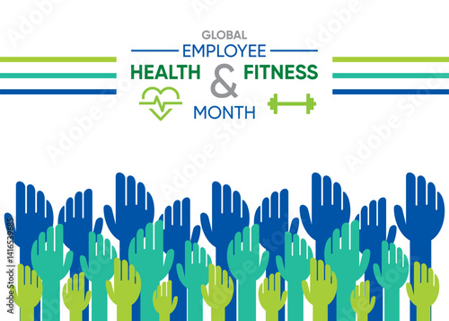 Global Employee Health and Fitness Month is celebrated every May and focuses on promoting the physical, mental, and emotional well-being of employees around the world.