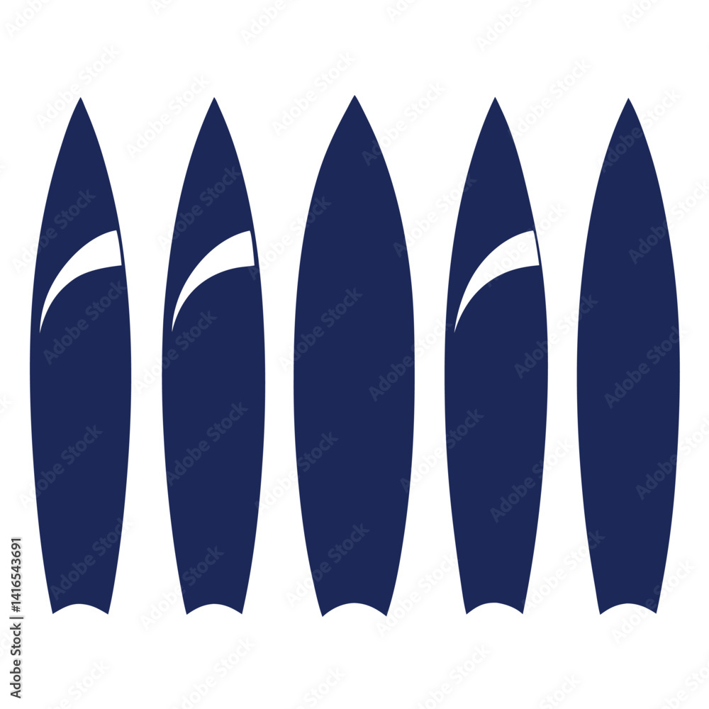 surfboards_and_waves_silhouette surfboards_and_waves_silhouette