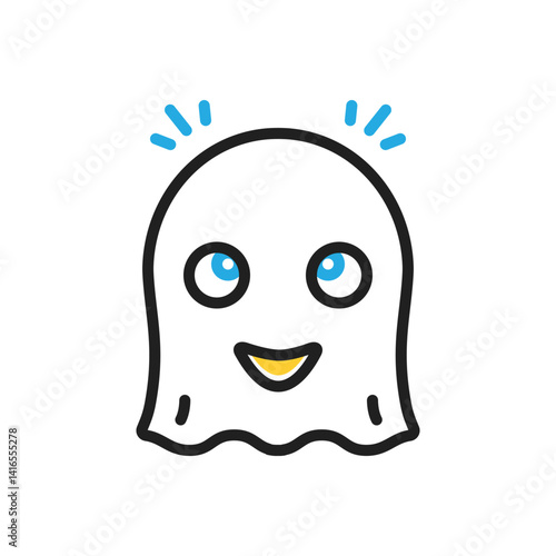 Multi color  icon for ghost