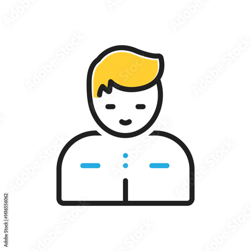 Multi color  icon for teen