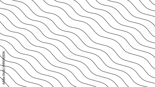 Captivating flow of motion unleashes the power of abstract wave line art