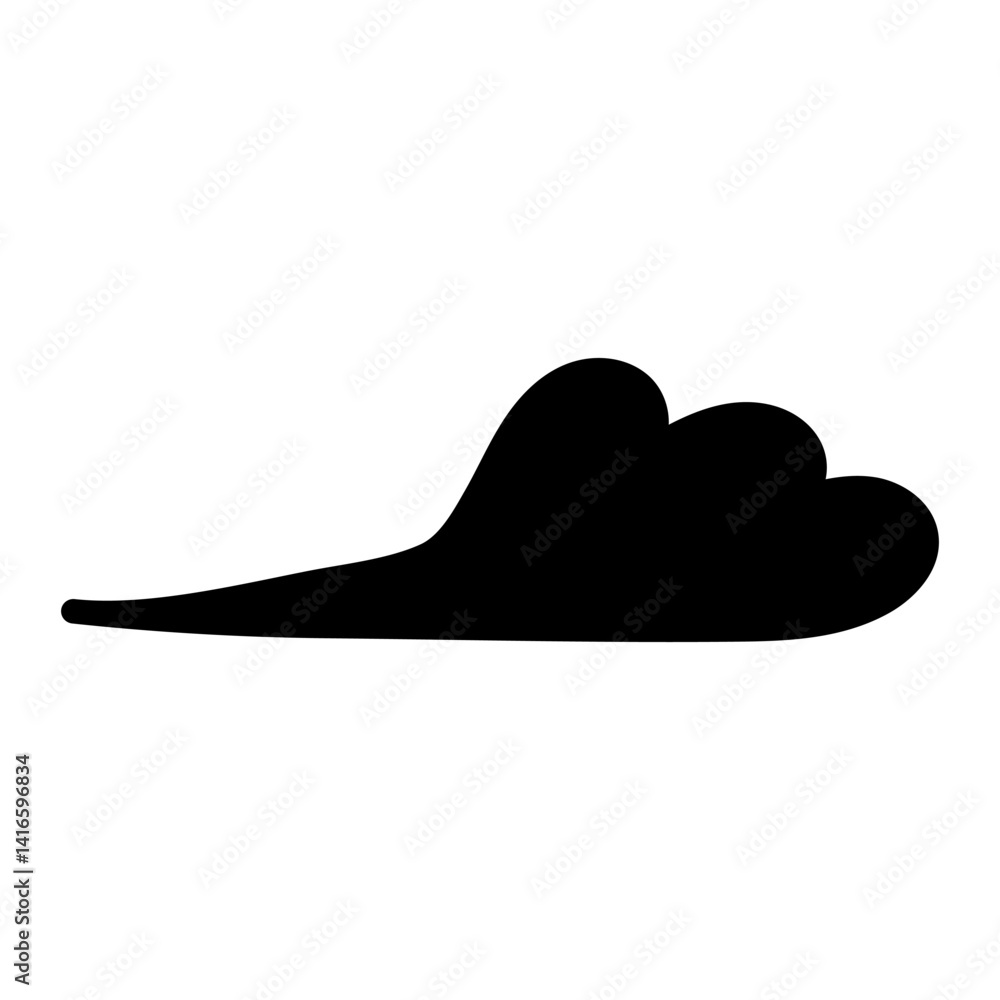 Cloud hand drawn icon vector. Hand draw elements illustration sign. Sky symbol or logo. Cloud hand drawn icon vector. Hand draw elements illustration sign. Sky symbol or logo.
