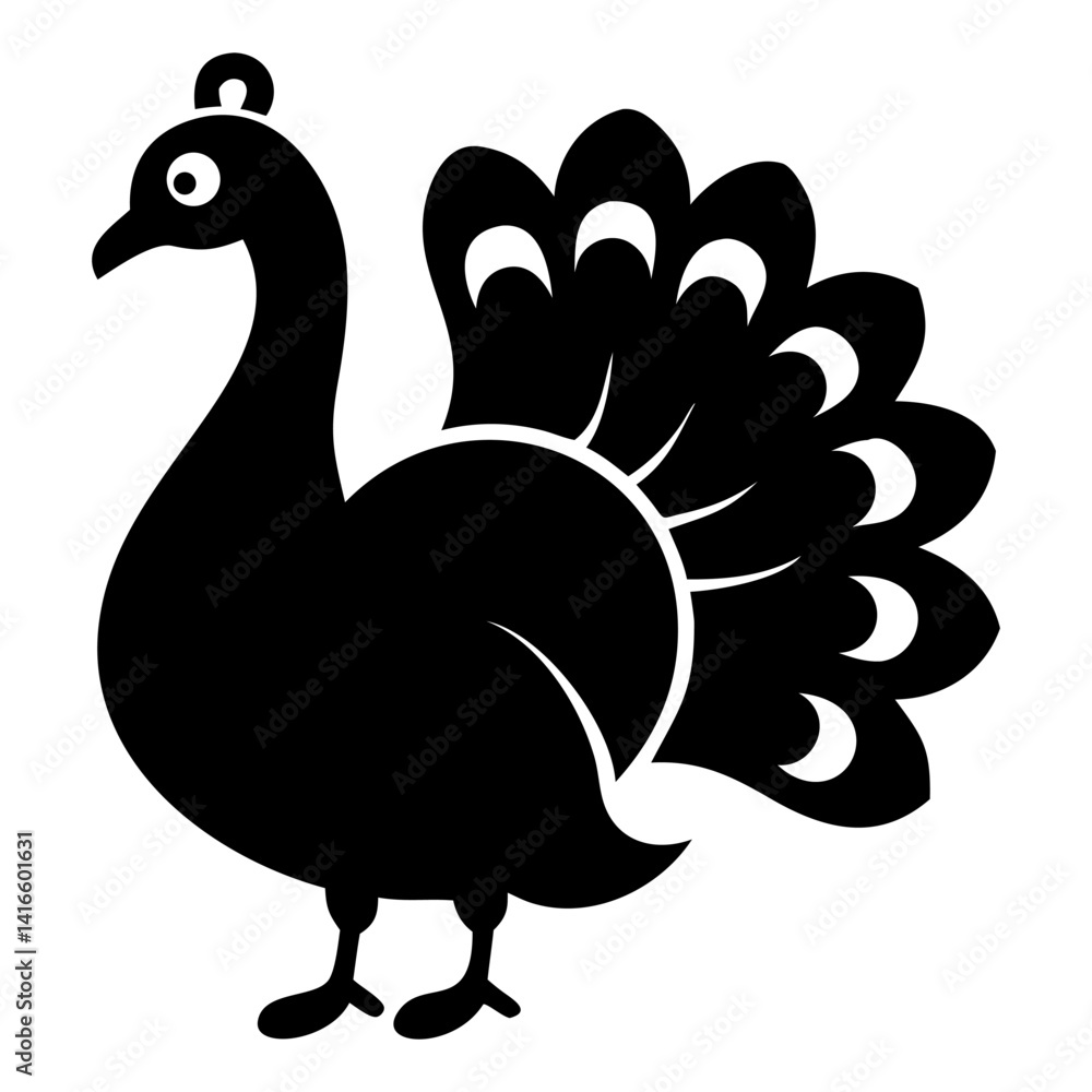 vector illustration of a turkey vector illustration of a turkey