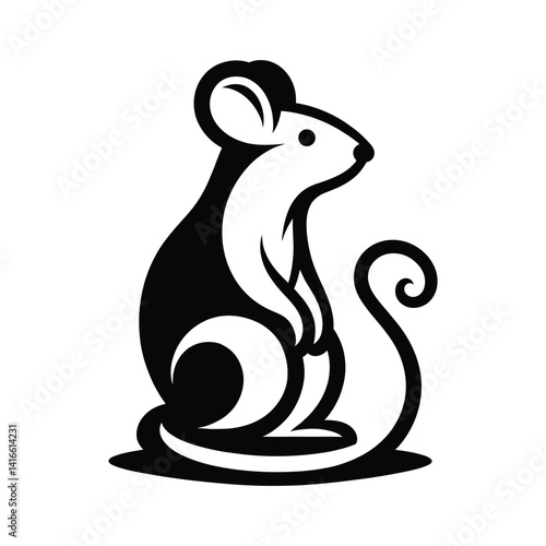  Standing Rat silhouette