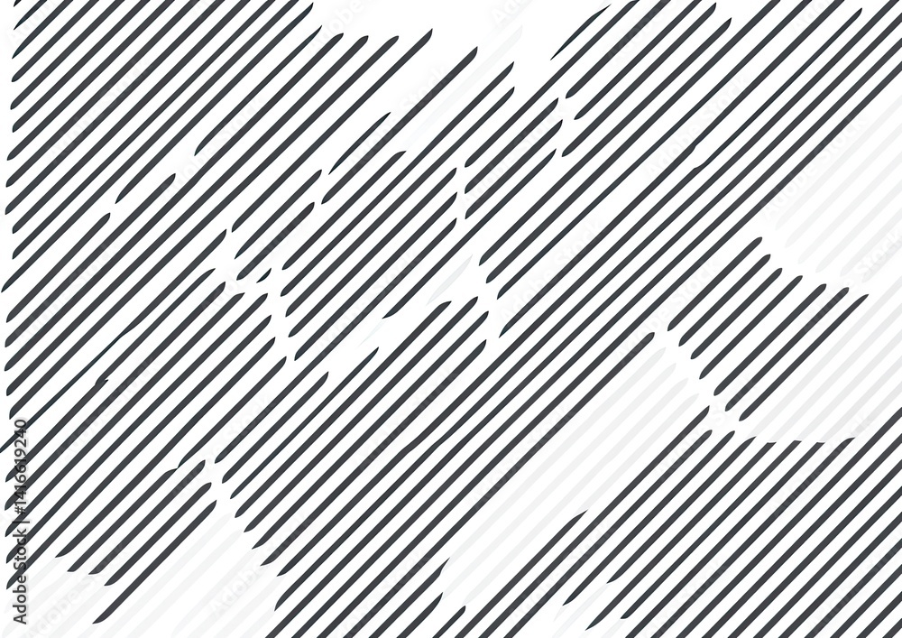 Abstract grayscale artwork with diagonal lines creating a sense of depth and movement Abstract grayscale artwork with diagonal lines creating a sense of depth and movement