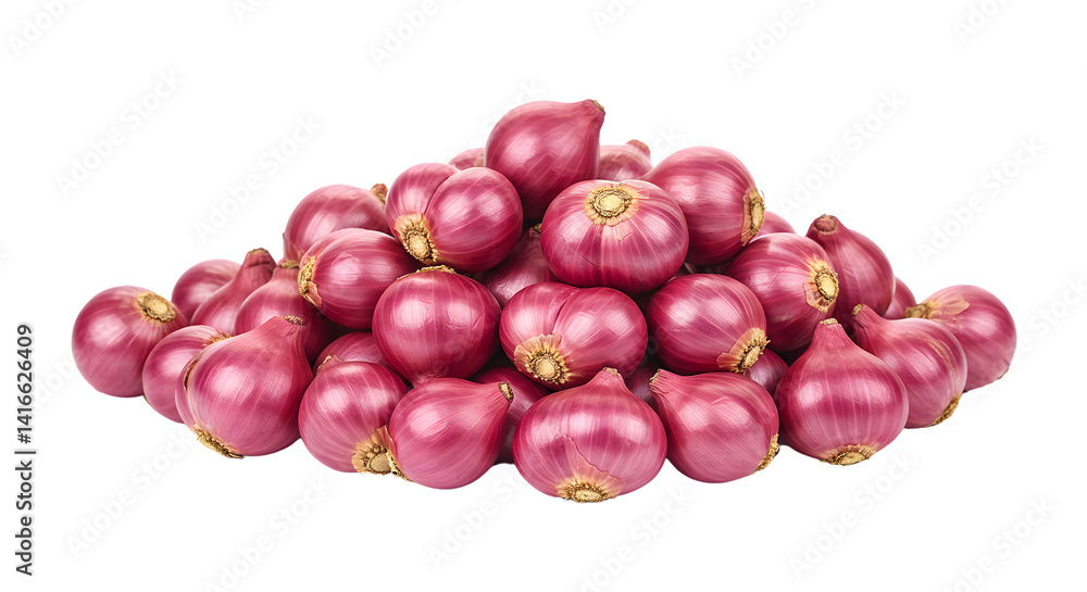 Pile of Fresh Red Onions on Black Background Pile of Fresh Red Onions on Black Background