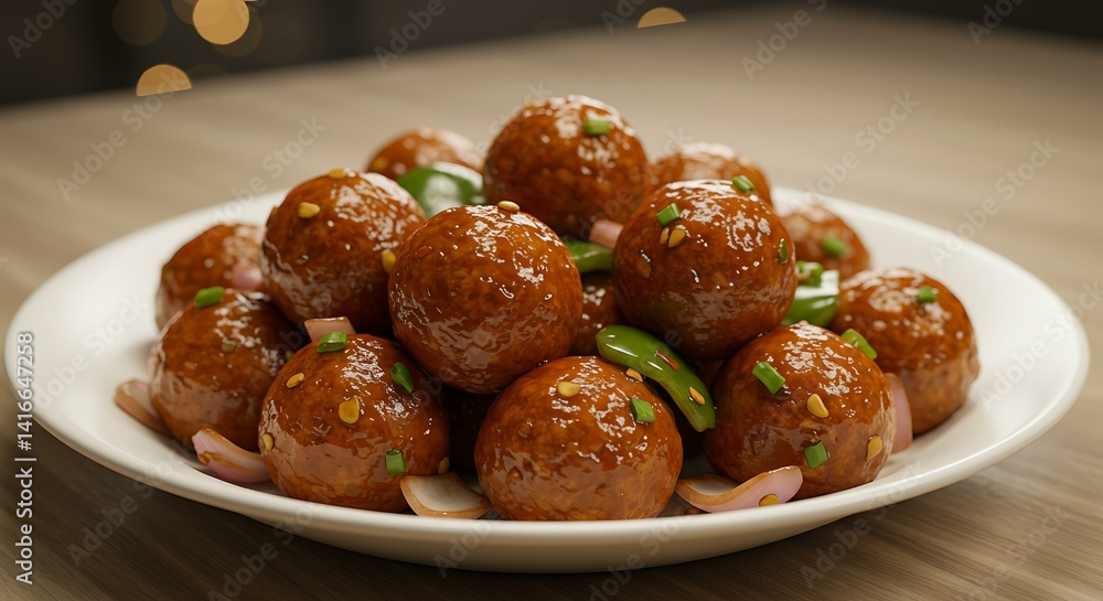 Vegetable Manchurian Vegetable Manchurian