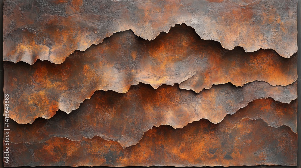 Naklejka premium Abstract Rust Metal Texture Background