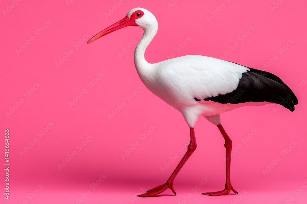 Obraz premium surreal animals advertisement, product-focused style, elegant tone, social media ad, hero shot, studio lighting, pastel tones, dramatic mood, macro shot, natural background